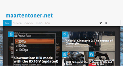 Desktop Screenshot of maartentoner.net